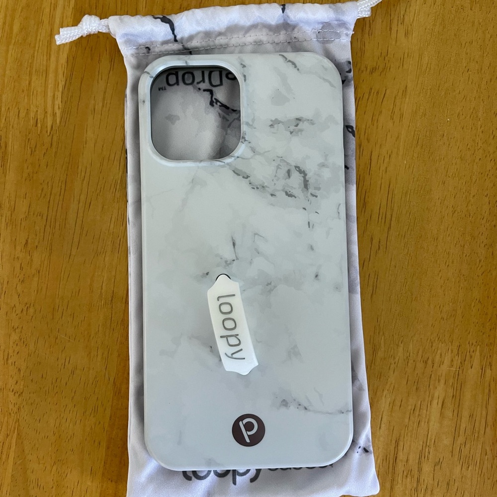 Loopy Case White Marble Phone Case